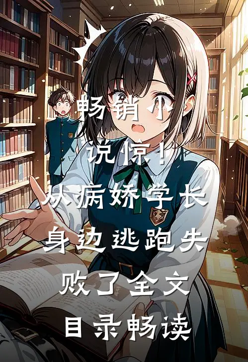 畅销小说惊！从病娇学长身边逃跑失败了全文目录畅读