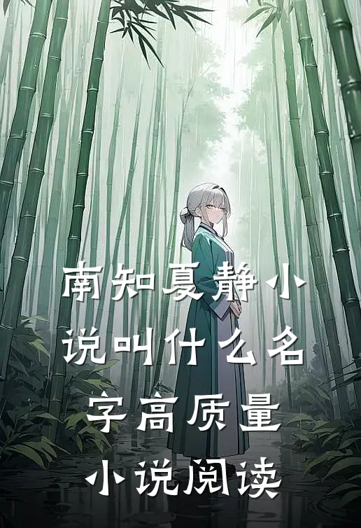 南知夏静小说叫什么名字高质量小说阅读