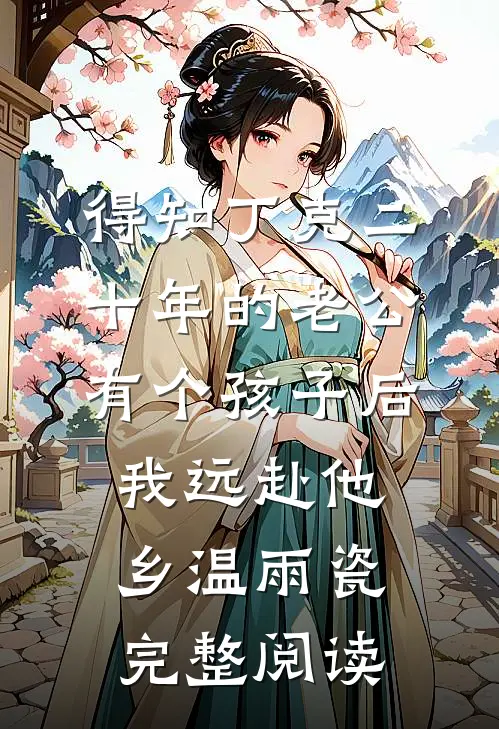 得知丁克二十年的老公有个孩子后，我远赴他乡温雨瓷完整阅读