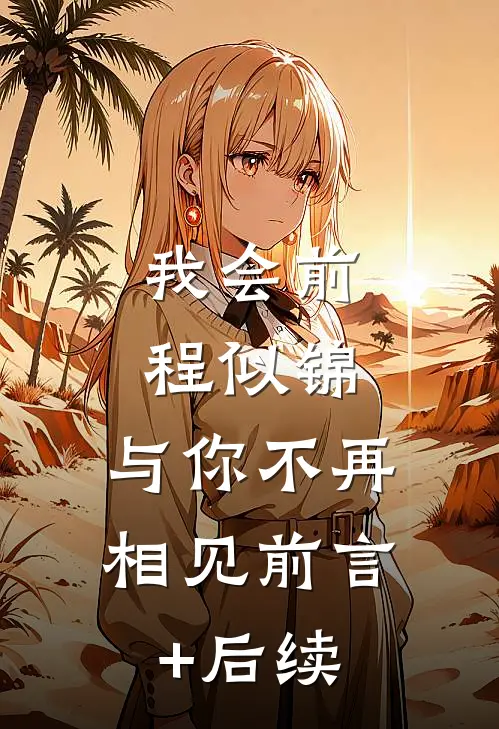 我会前程似锦，与你不再相见前言+后续