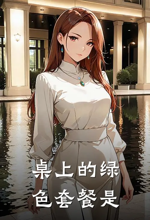 桌上的绿色套餐是