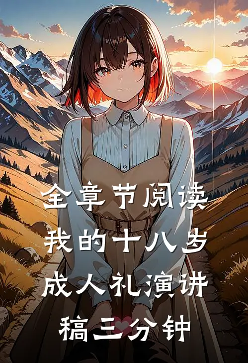 全章节阅读我的十八岁成人礼演讲稿三分钟