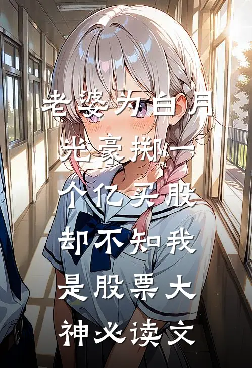 老婆为白月光豪掷一个亿买股，却不知我是股票大神必读文