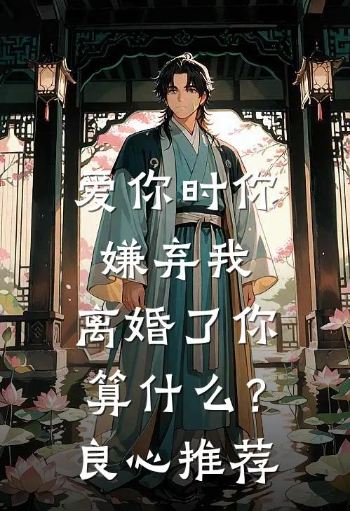爱你时你嫌弃我，离婚了你算什么？良心推荐