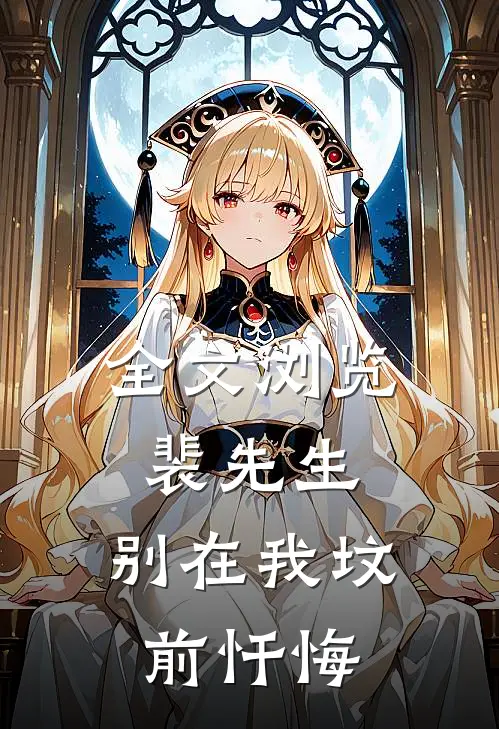 全文浏览裴先生，别在我坟前忏悔