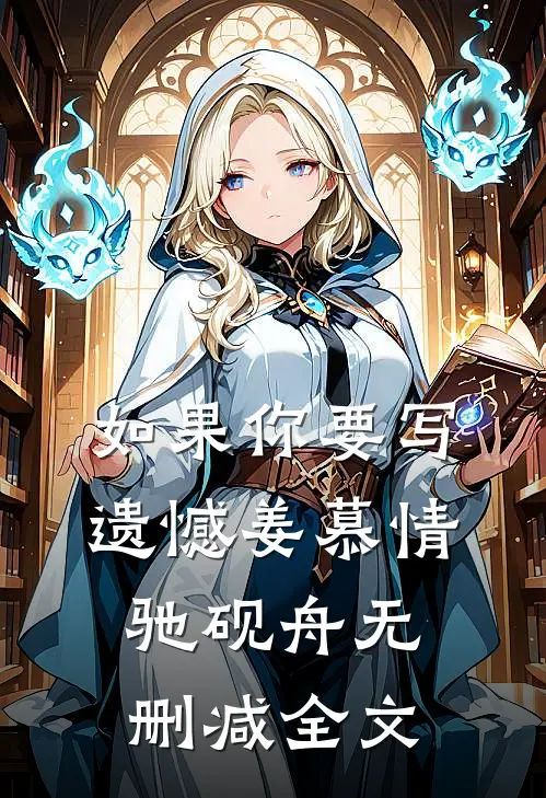 如果你要写遗憾姜慕情驰砚舟无删减全文