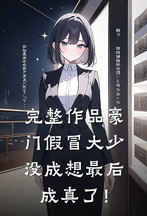 完整作品豪门假冒大少，没成想最后成真了！