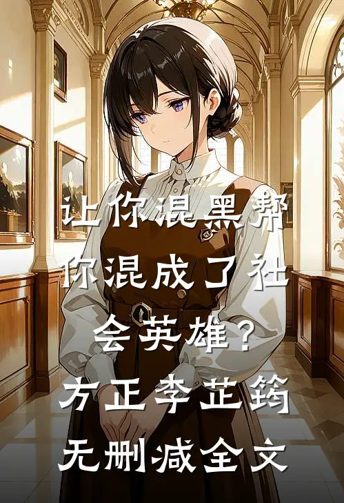让你混黑帮，你混成了社会英雄？方正李芷筠无删减全文
