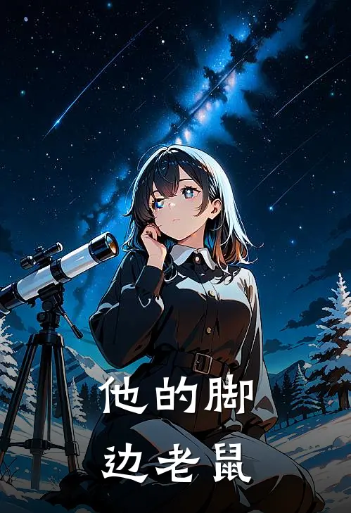 他的脚边老鼠叫