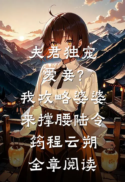 夫君独宠爱妾?我攻略婆婆来撑腰:陆令筠程云朔全章阅读
